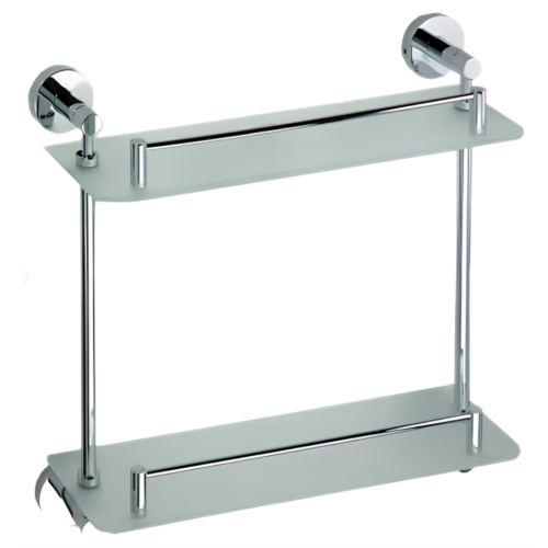 Полочка стеклянная двойная Omega ...