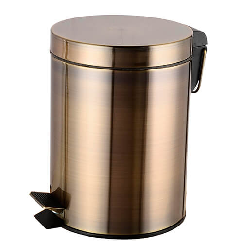Ведро для мусора бронзовое 5 л CL...